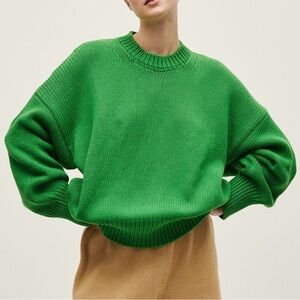 Babaa No. 16 Sweater in Wild Fern